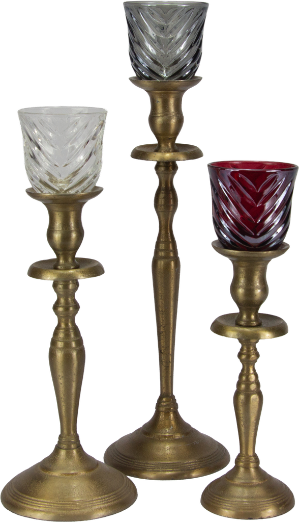 VENICE Teelicht-Aufsatzglas 7,5 cm Glas klar