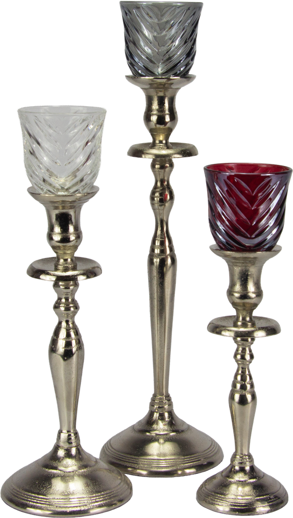 VENICE Teelicht-Aufsatzglas 7,5 cm Glas klar