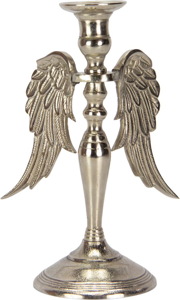 CUPID Engel-Flügel 16 cm Metall antik-silber