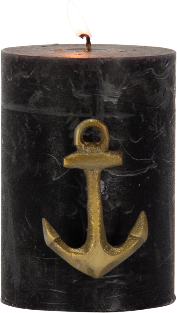 ANCHOR Kerzenpin 6,5 cm Metall messing