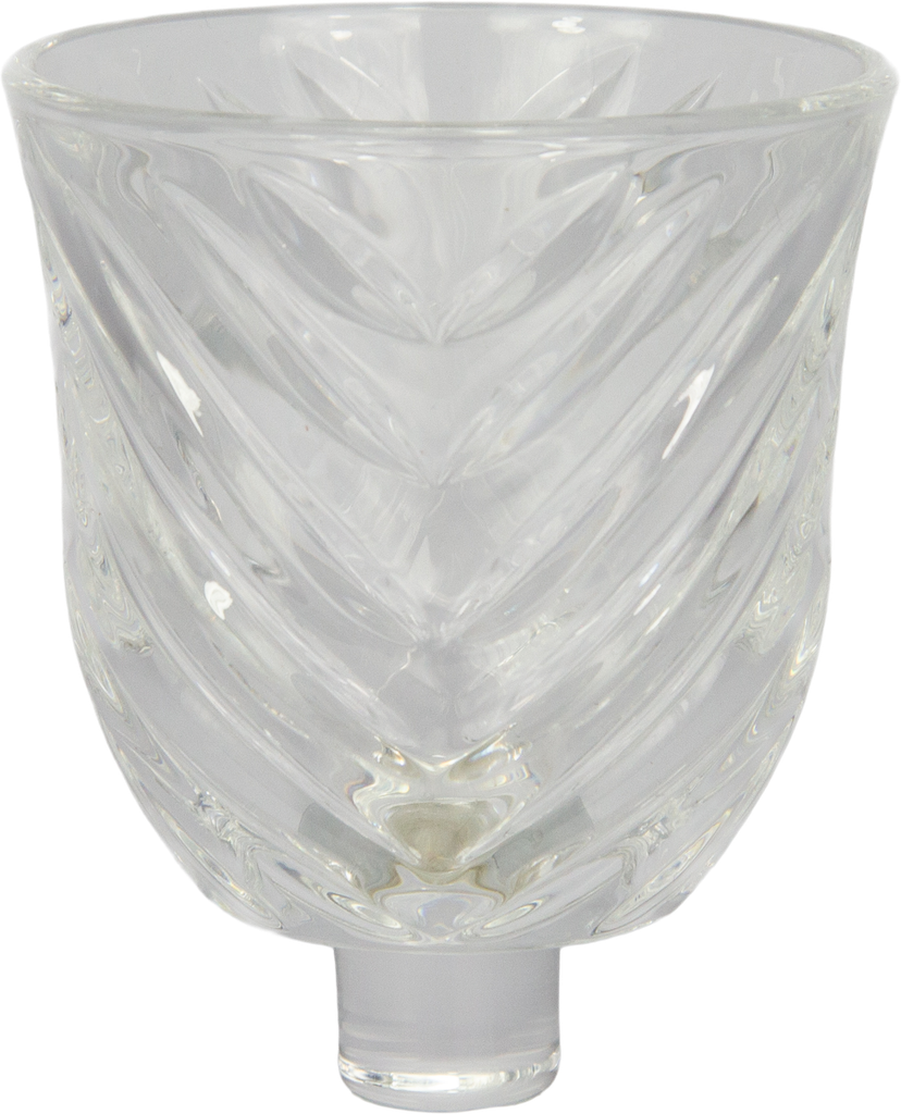 VENICE Teelicht-Aufsatzglas 7,5 cm Glas klar