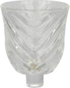 VENICE Teelicht-Aufsatzglas 7,5 cm Glas klar