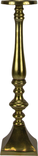 [24395A90] CASTELLO Kerzenständer 57 cm Metall messing